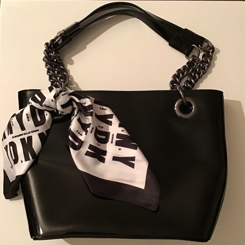 Shoulder Bag with Scarf